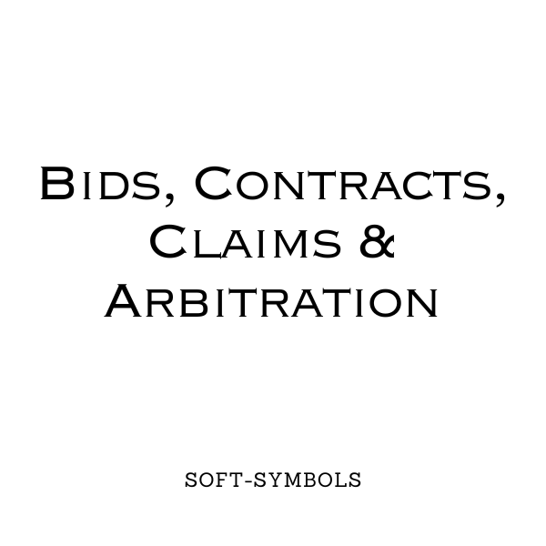 Bids Contracts Claims Arbitration